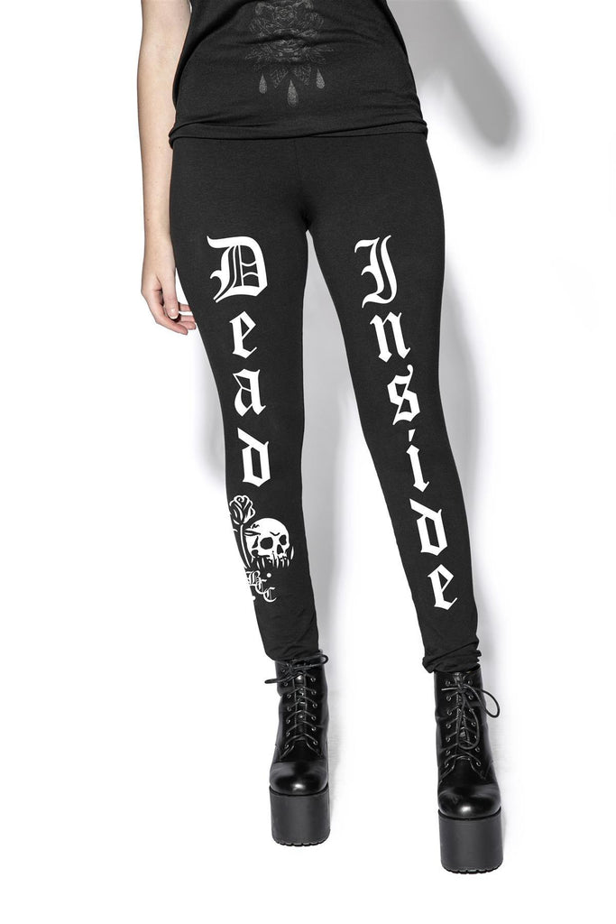 Blackcraft Cult - Dead Inside - Leggings - Wild Star Hearts 