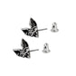 Alchimie - Citrouille - Boucles d'oreilles Puces 