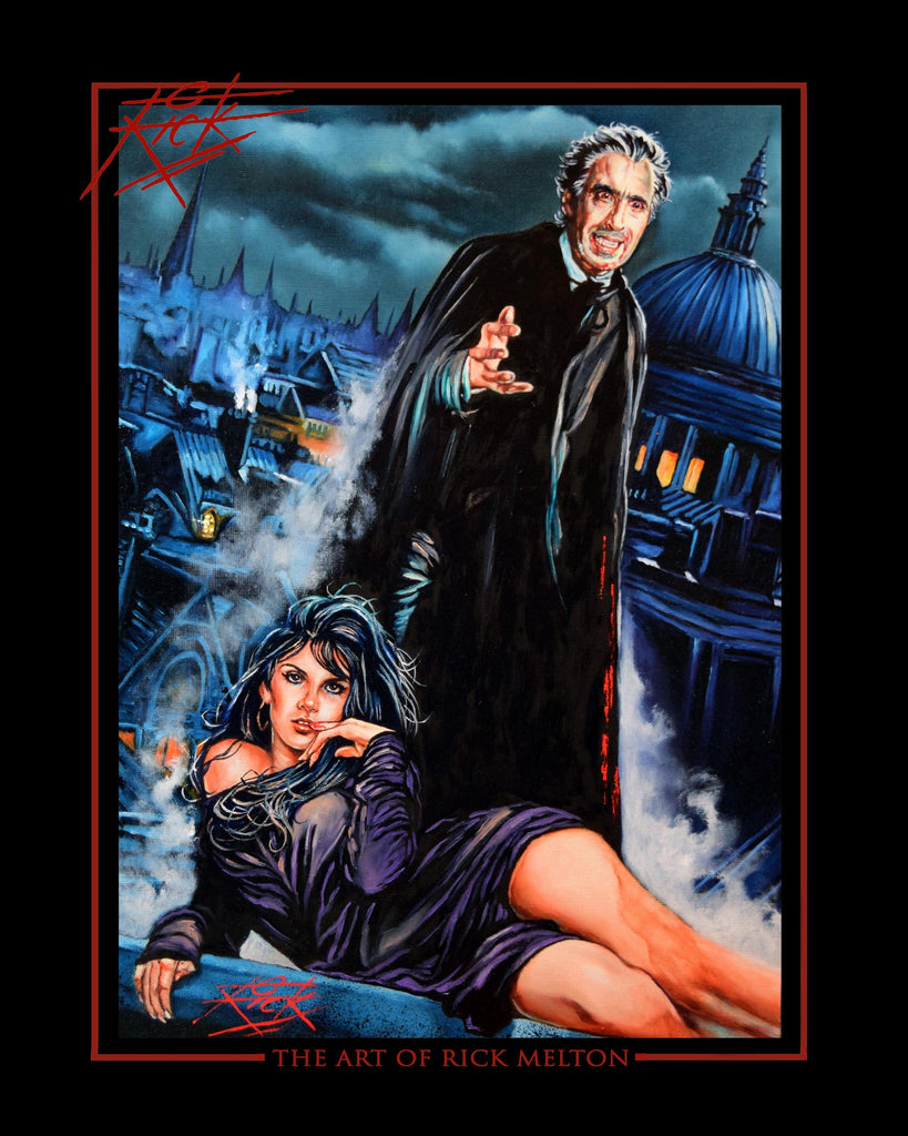 Dracula and Munroe - Movie Art by Rick Melton - T-Shirt - Wild Star Hearts 