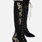 Restyle - Astrantia - Knee-High Platform Goth Boots