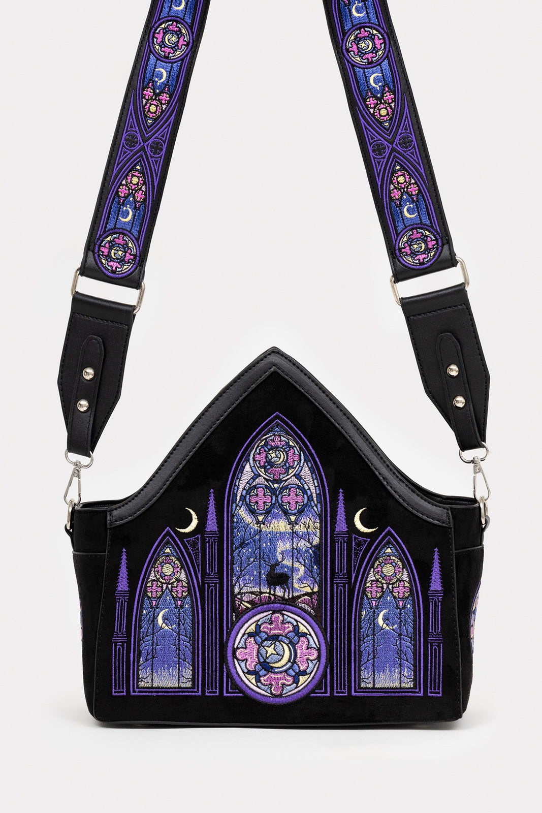 Restyle - Northern Lights - Gothic Satchel Handbag