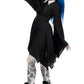 Restyle - Azael - Robe Mi-Longue Gothique à Panneau en Tulle Floqué