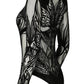 Restyle - Elven Whispers - Ethereal Velvet and Mesh Bodysuit