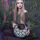 Restyle - Botanical - Gothic Black Handbag