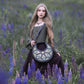 Restyle - Botanical - Gothic Black Handbag