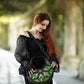 Restyle - Botanical - Gothic Black Handbag