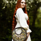 Restyle - Botanical - Gothic Brown Handbag
