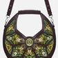 Restyle - Botanical - Gothic Brown Handbag