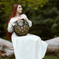Restyle - Botanical - Gothic Brown Handbag