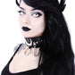 Restyle - Iron Moon Choker - Gothic-Kleidungshalsband
