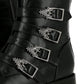 Restyle - Cathedralis - Buckle Winkle-Picker Classic Goth Boots