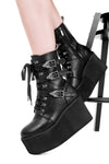 Restyle - Ceremony - Platform Classic Goth Boots