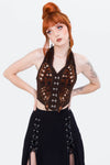 Restyle - Rencontres enchantées - Chemisier gothique top corset