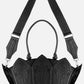 Restyle - Crucis Umbra - Gothic Black Handbag