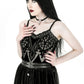 Restyle - Cathedral Snake - Body - Body en velours à manches allongées