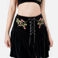 Restyle - Dark Botany - Womens Mini Skirt