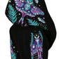 Restyle - Enchanted Forest - Long pagan Hoodie with moth and crescent oversized hood