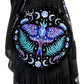 Restyle - Enchanted Forest - Zauberhafte Hobo-Tasche mit Motten-Stickerei