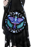 Restyle - Enchanted Forest - Zauberhafte Hobo-Tasche mit Motten-Stickerei