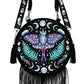 Restyle - Enchanted Forest - Zauberhafte Hobo-Tasche mit Motten-Stickerei