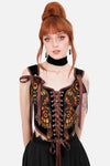Restyle - Ignis Moth - Blouse Gothique à Corset