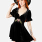 Restyle - Midnight Floral - Cottagecore Mini Dress