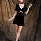 Restyle - Midnight Floral - Cottagecore Mini Dress