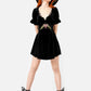 Restyle - Midnight Floral - Cottagecore Mini Dress