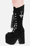 Restyle - Night Wanderer - Platform Goth Boots