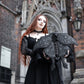 Restyle - Obsidian Moth - Black Whimsical | Gothic Backpack