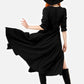 Restyle - Poisoned Petals - Cottagecore Gothic Midi Dress