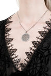 Restyle - Rosarium Necklace - Silver Chain Necklace