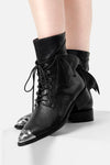 Restyle - Shadow Wing - Winklepicker Pike Goth Boots