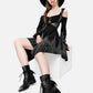 Restyle - Shadow Wing - Winklepicker Pike Goth Boots