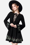 Restyle - Tangled Vines - Gothic Mini Dress