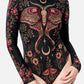 Restyle - Wilderwood - Body en résille gothique