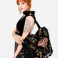 Restyle - Enchanted Forest - Zauberhafte Hobo-Tasche mit Motten-Stickerei