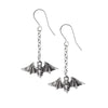 Alchemy - Kiss The Night Bat - Drop Earrings