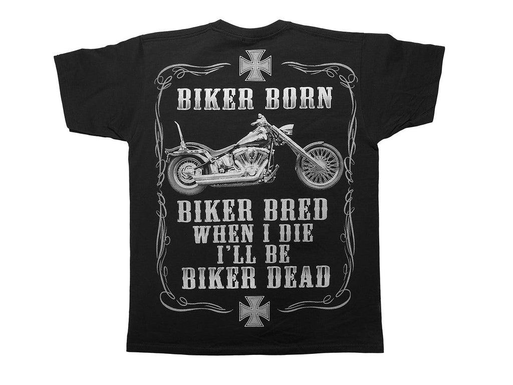 Loud 'N' Proud Bikers - Mens T-Shirt - Wild Star Hearts 