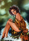 Rick Melton – Sigourney Weaver – Scream Queens – Kunstdruck
