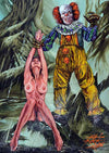 Rick Melton - Suzi Does Pennywise - Erotic Horror - Art Print