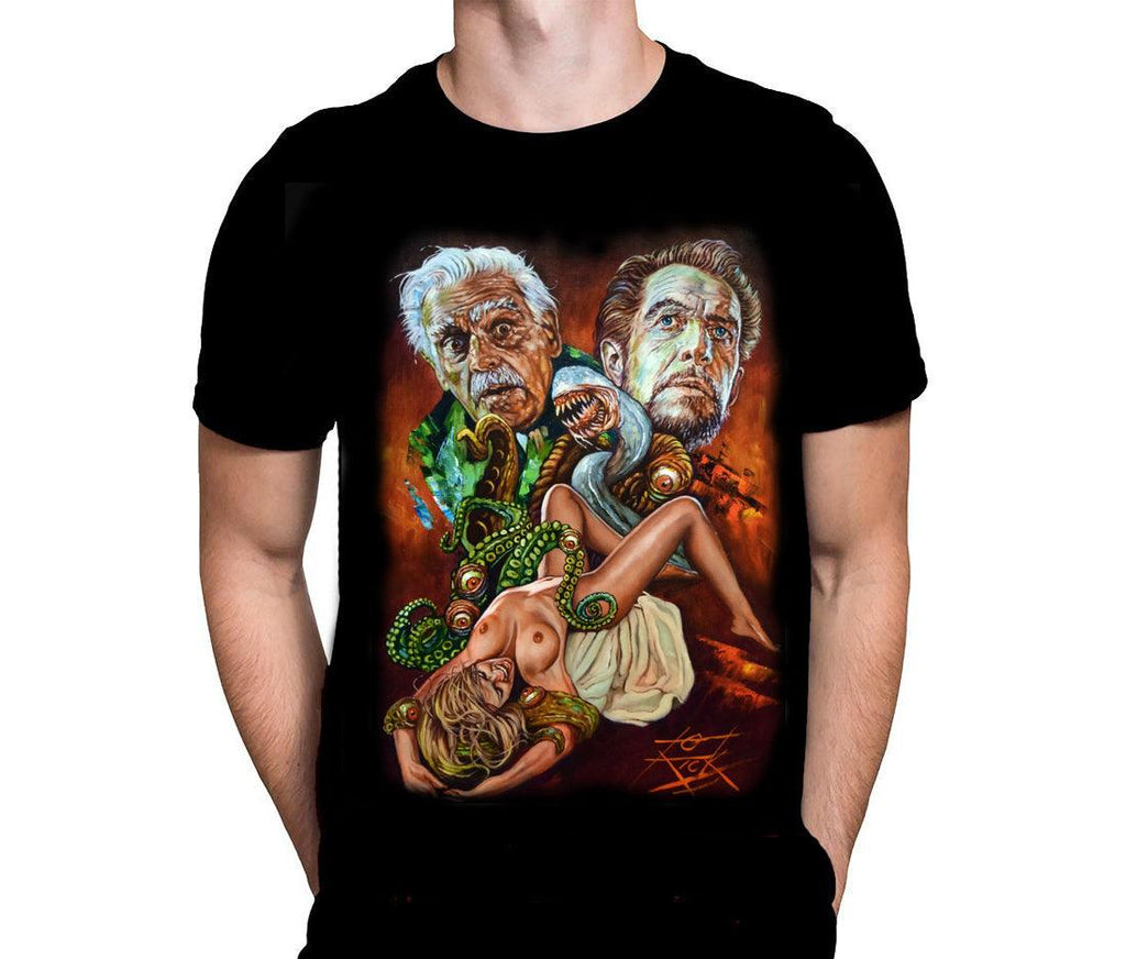 MASTERS OF HORROR - Movie Art by Rick Melton - T-Shirt - Wild Star Hearts 