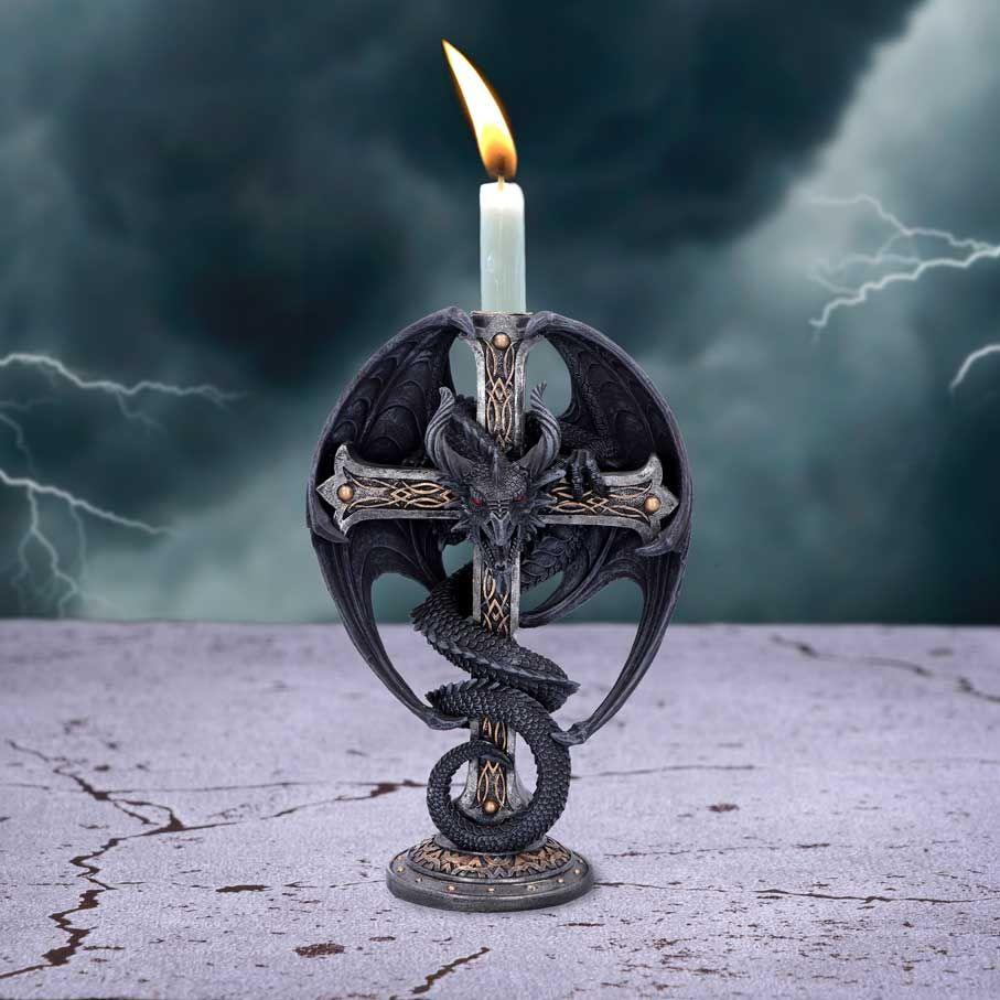 Nemesis Now - Dark Ember - Candle Holder - Wild Star Hearts 