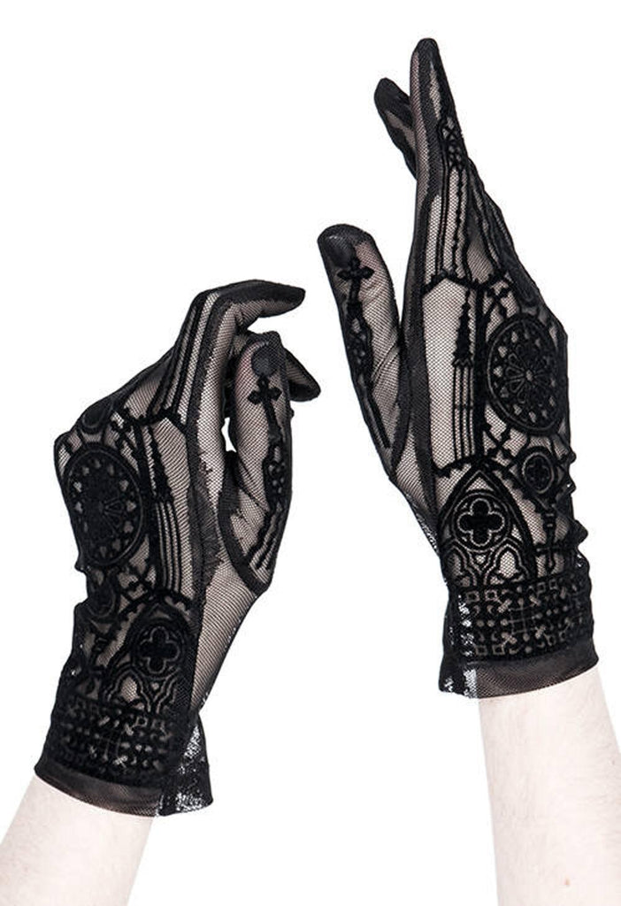 Restyle - Cathedral - Mesh Gloves - Wild Star Hearts 