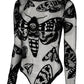 Restyle - Death's Head Moth mesh bodysuit - Wild Star Hearts 