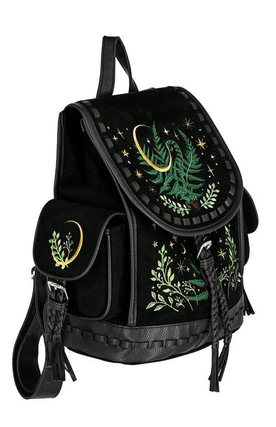 Restyle - HERBAL BACKPACK - School / Work / Travel Bag - Wild Star Hearts 