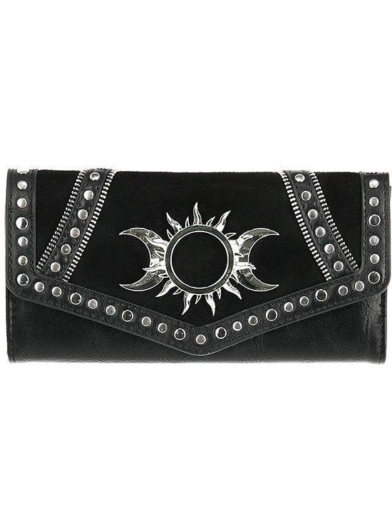 Restyle - TRIPLE GODDESS - Wallet Clutch Bag - Wild Star Hearts 