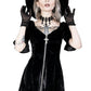 Restyle - Velvet Sweetheart Dress - Black Velvet Dress - Wild Star Hearts 