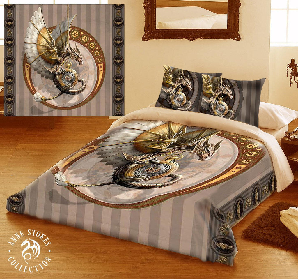 Image of Duvet Cover Set shown on a Bed