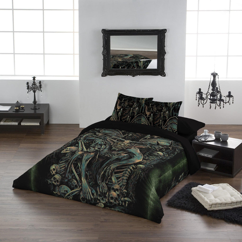 Image of Duvet Cover Set shown on a Bed